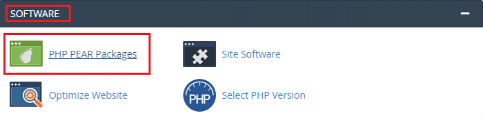 نصب پکیج PHP با PHP PEAR Packages سی پنل