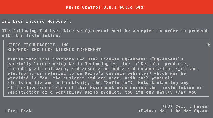 نصب Kerio Control امنیت شبکه